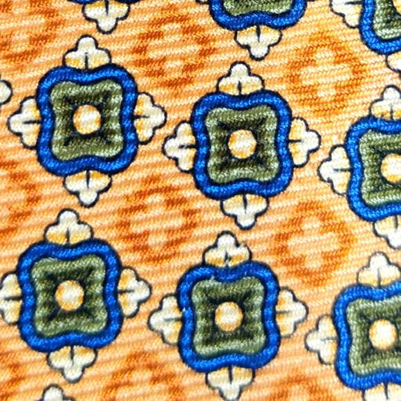 Burberry Silk Geometric Neck Tie, NWOT - Picture 8 of 11